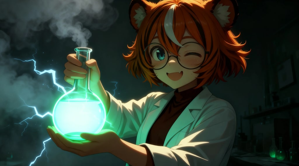 フラスコの中身は