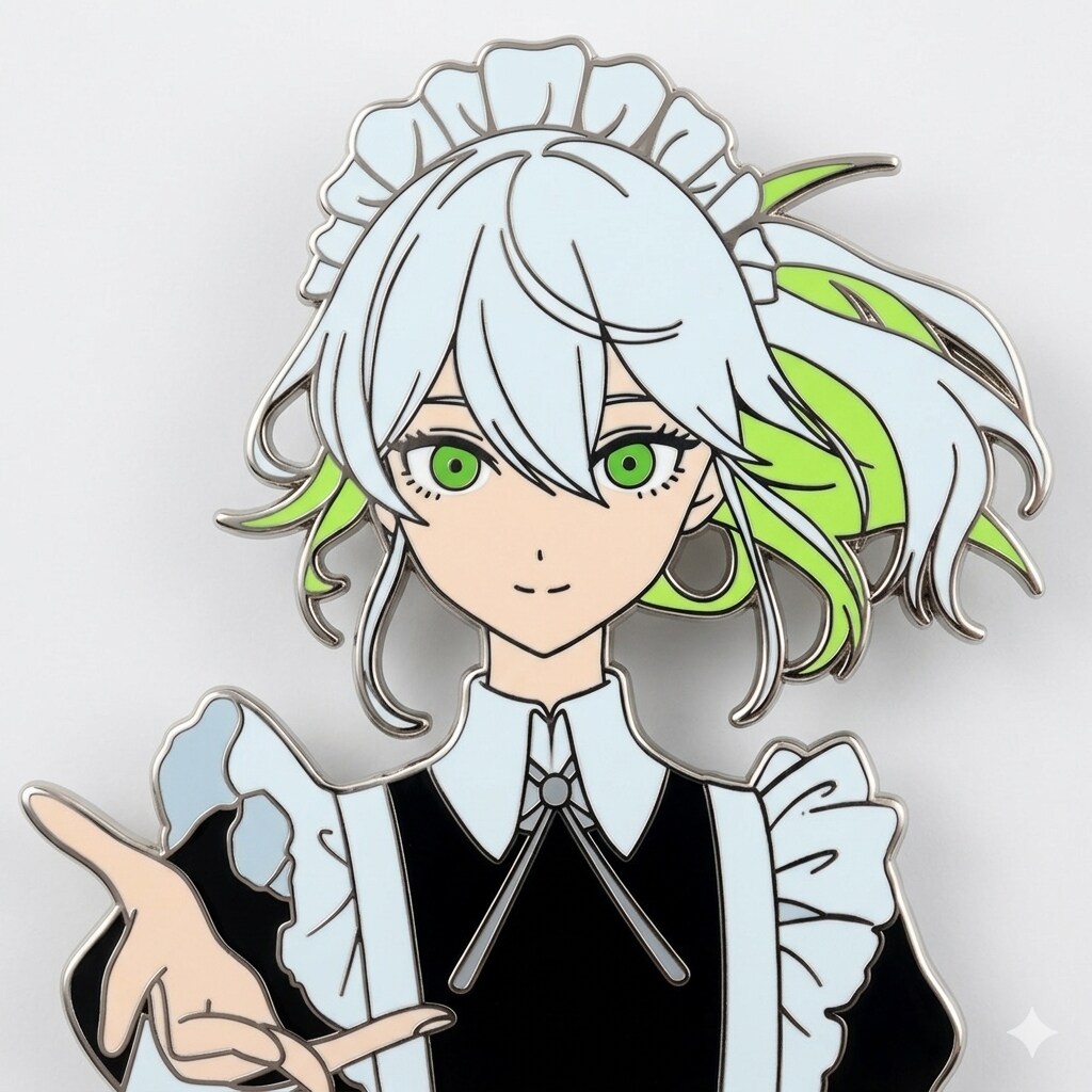 エナメルピン化