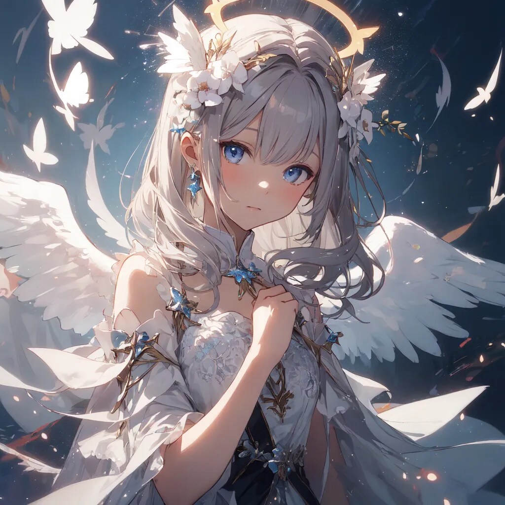 光の蝶と