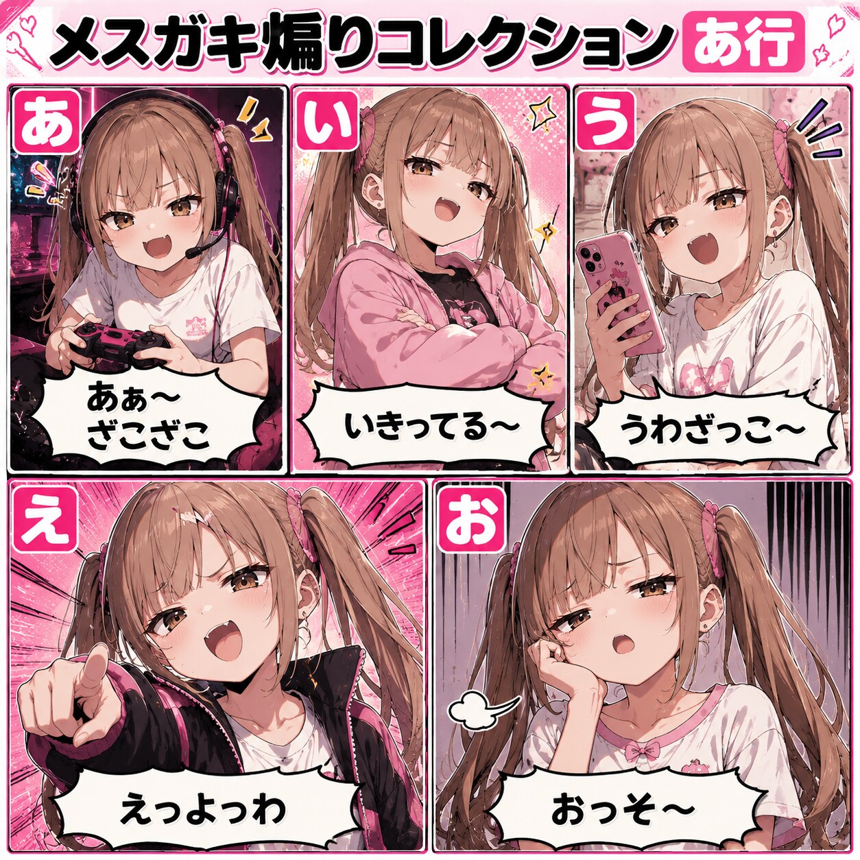 メスガキ煽りコレクション | の人気AIイラスト・グラビア