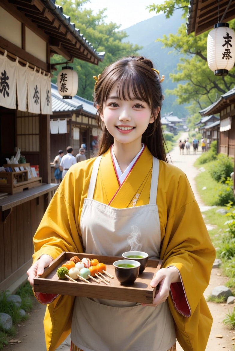看板娘②