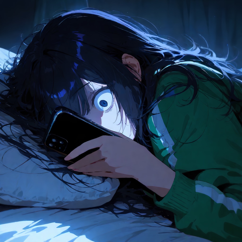 寝なきゃ、明日にはならない・・・はず・・・