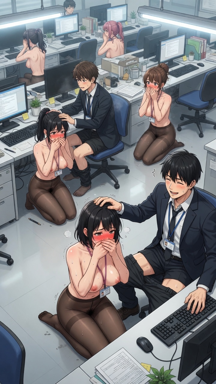 デスク下の奉仕
