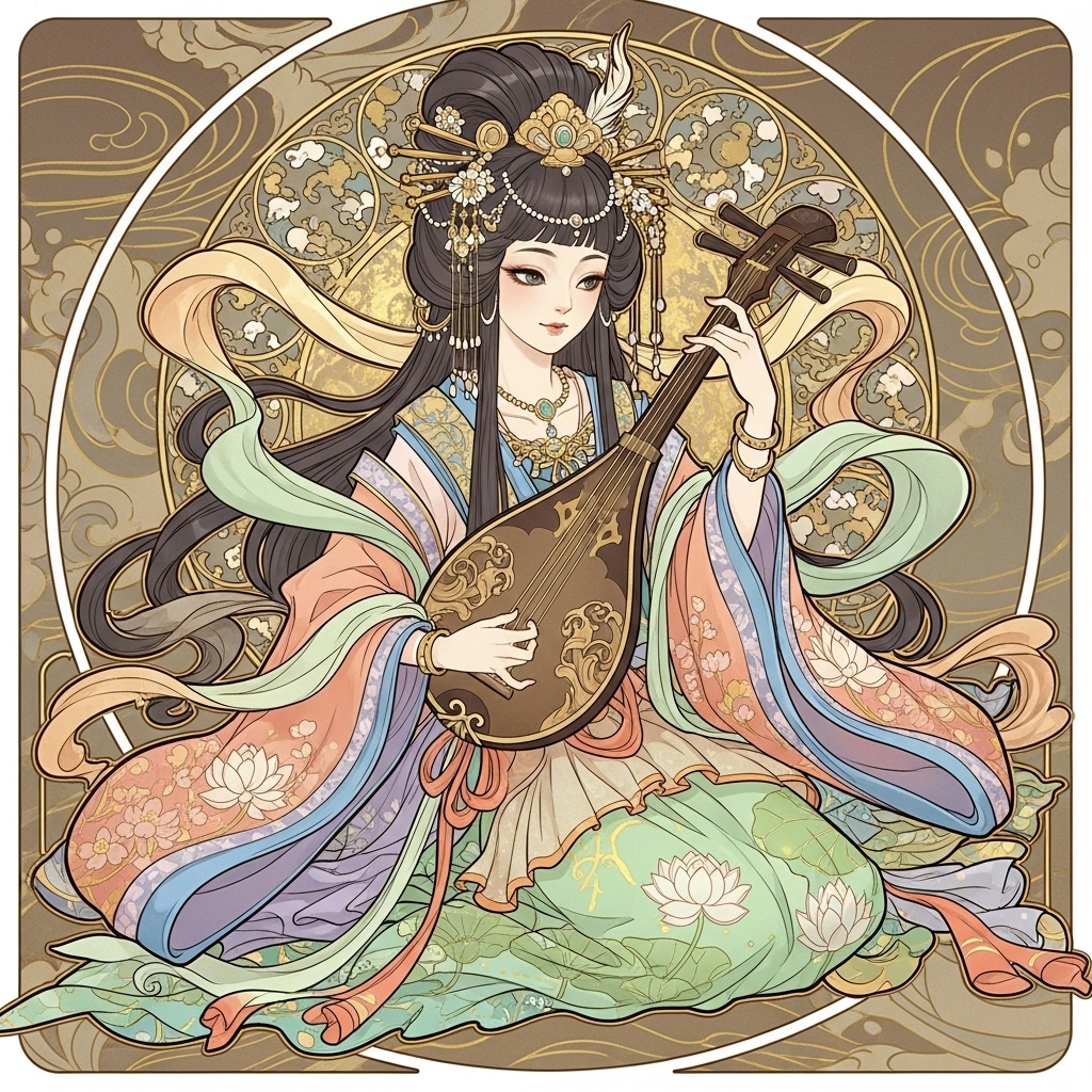 今日の弁才天様(２枚) | の人気AIイラスト・グラビア