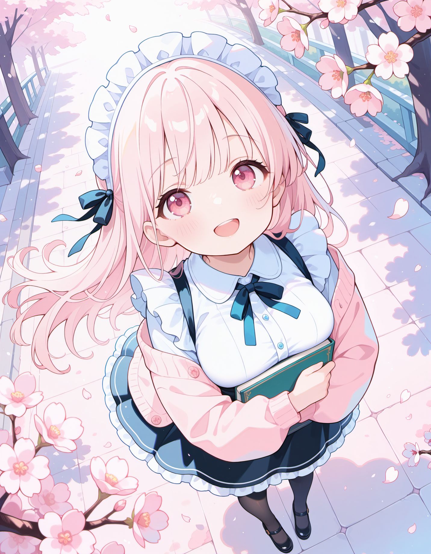 さくらとメイドさん | の人気AIイラスト・グラビア