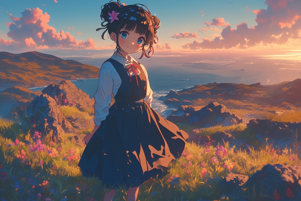 夕暮れのおだんごちゃん🍡✨11