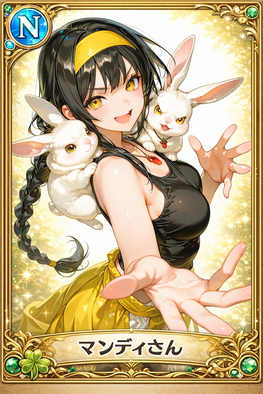 神格化カード。