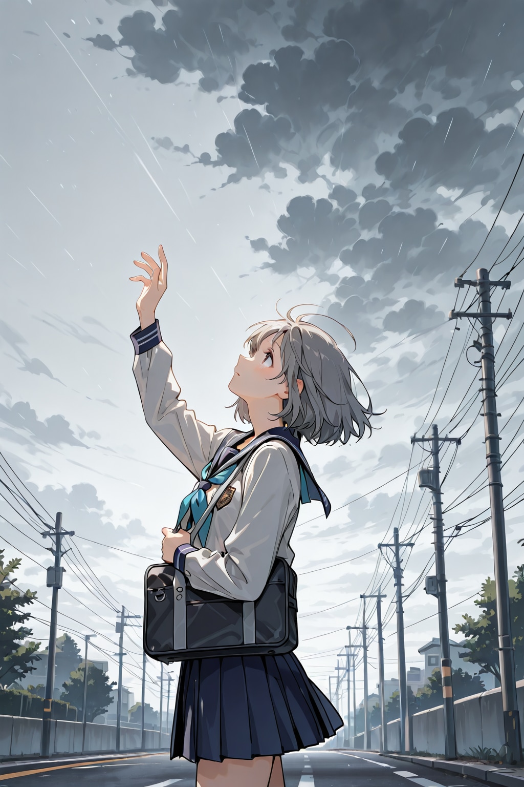 雨のにおいがする