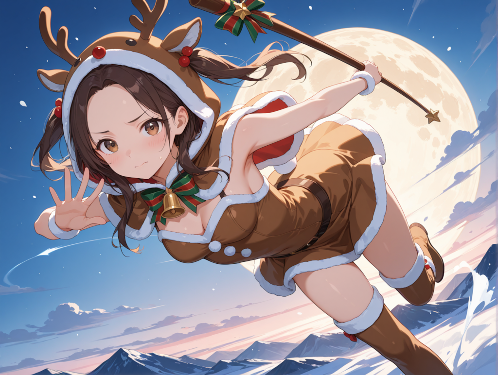 クリスマスのコス