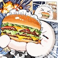 ( >ω<)🍔💥💥💥→( ◉□◉)🍔💥💥💥 5枚目
