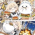 ( >ω<)🍔💥💥💥→( ◉□◉)🍔💥💥💥 4枚目