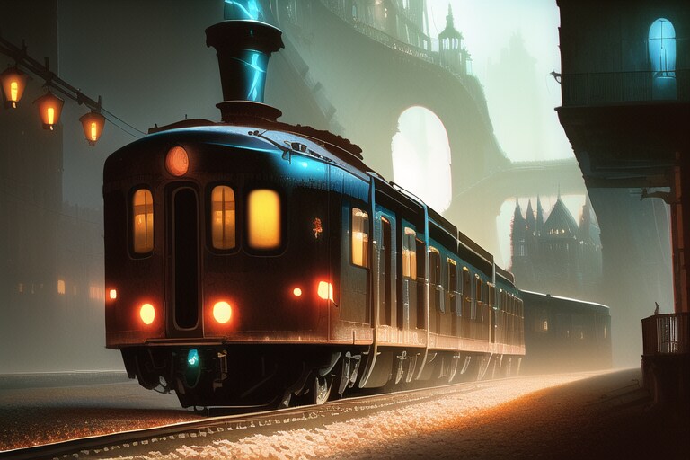 ファンタジー（風）世界の列車