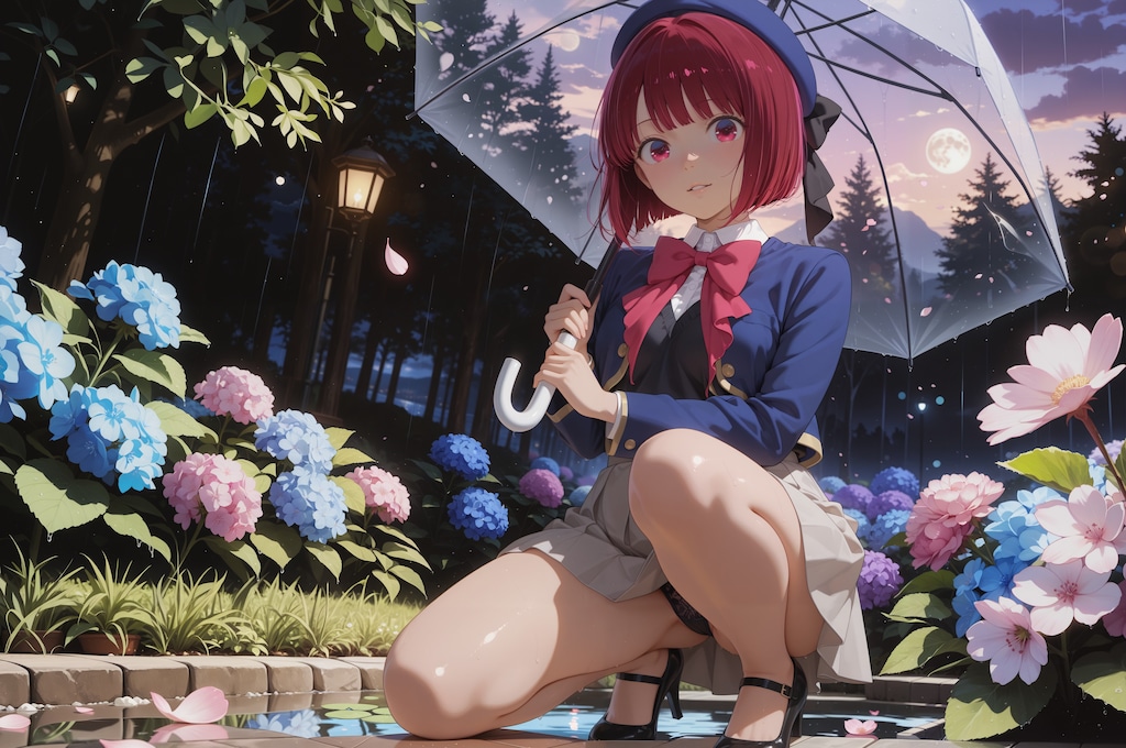 紫陽花通りと重曹ちゃん