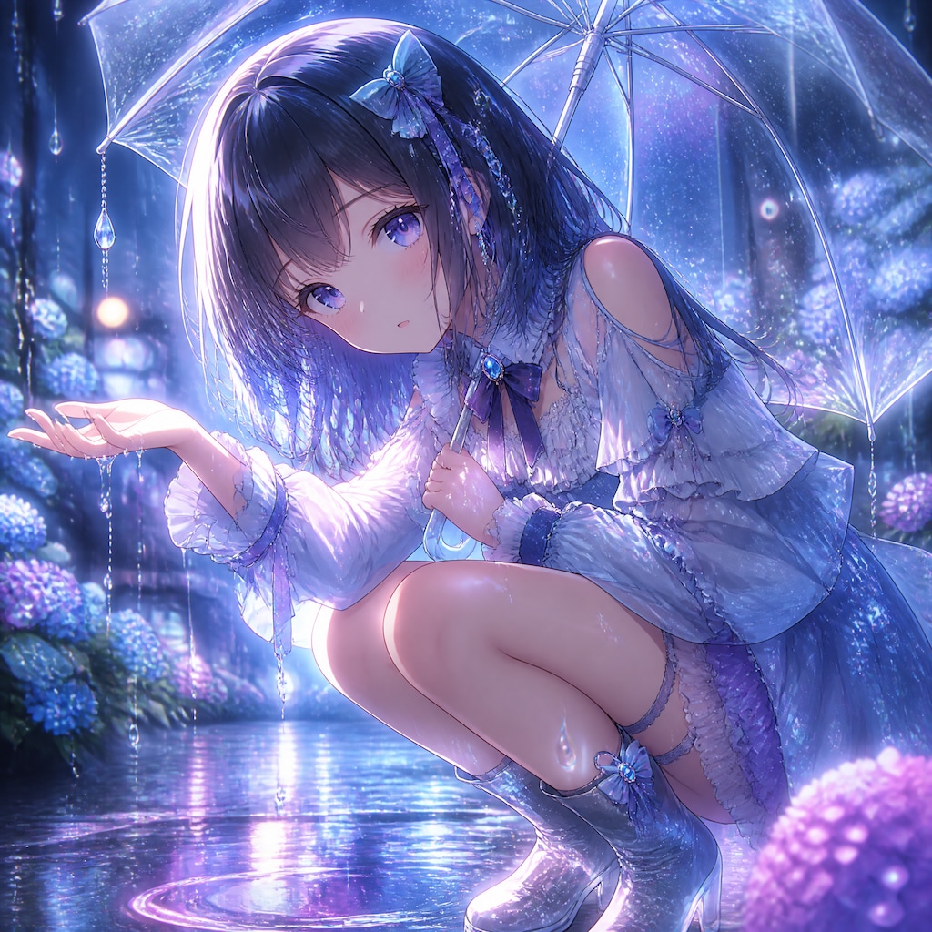 雨（１）3時のアイドル　GPTimages2.0