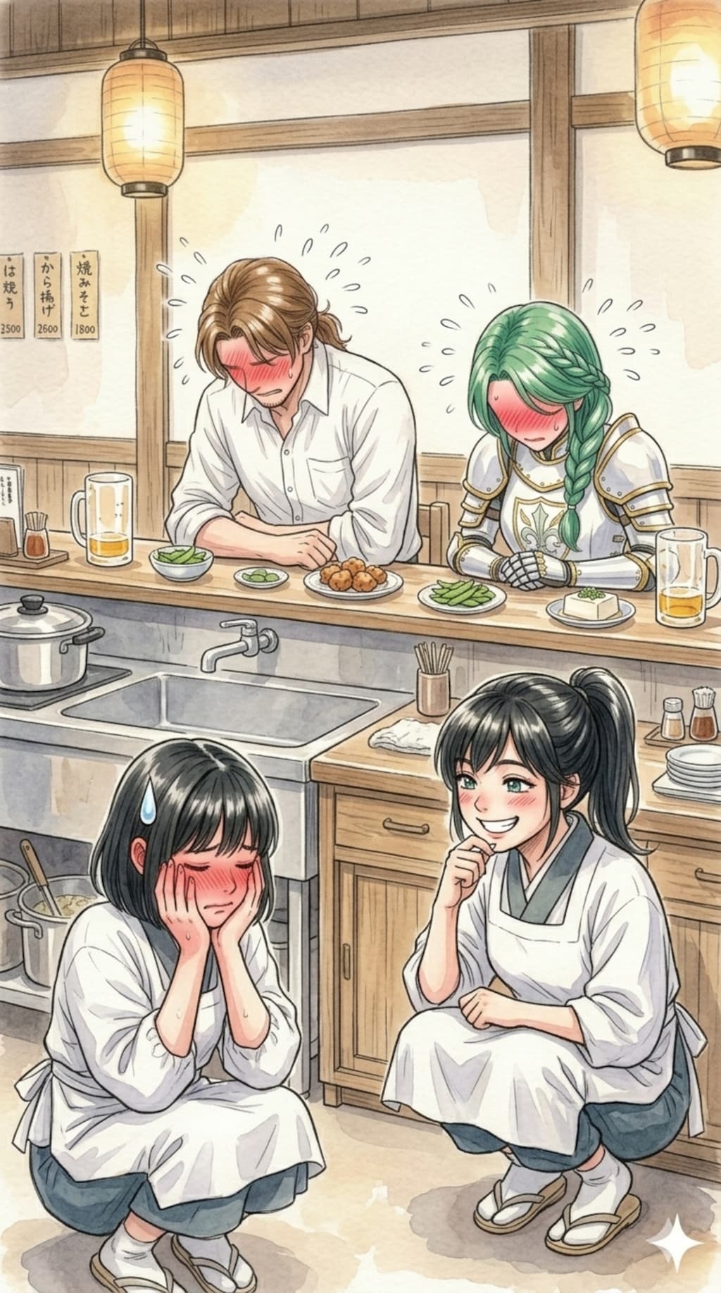 特に深く考えずシリーズ。ミリネアとユリウス続き。3/3