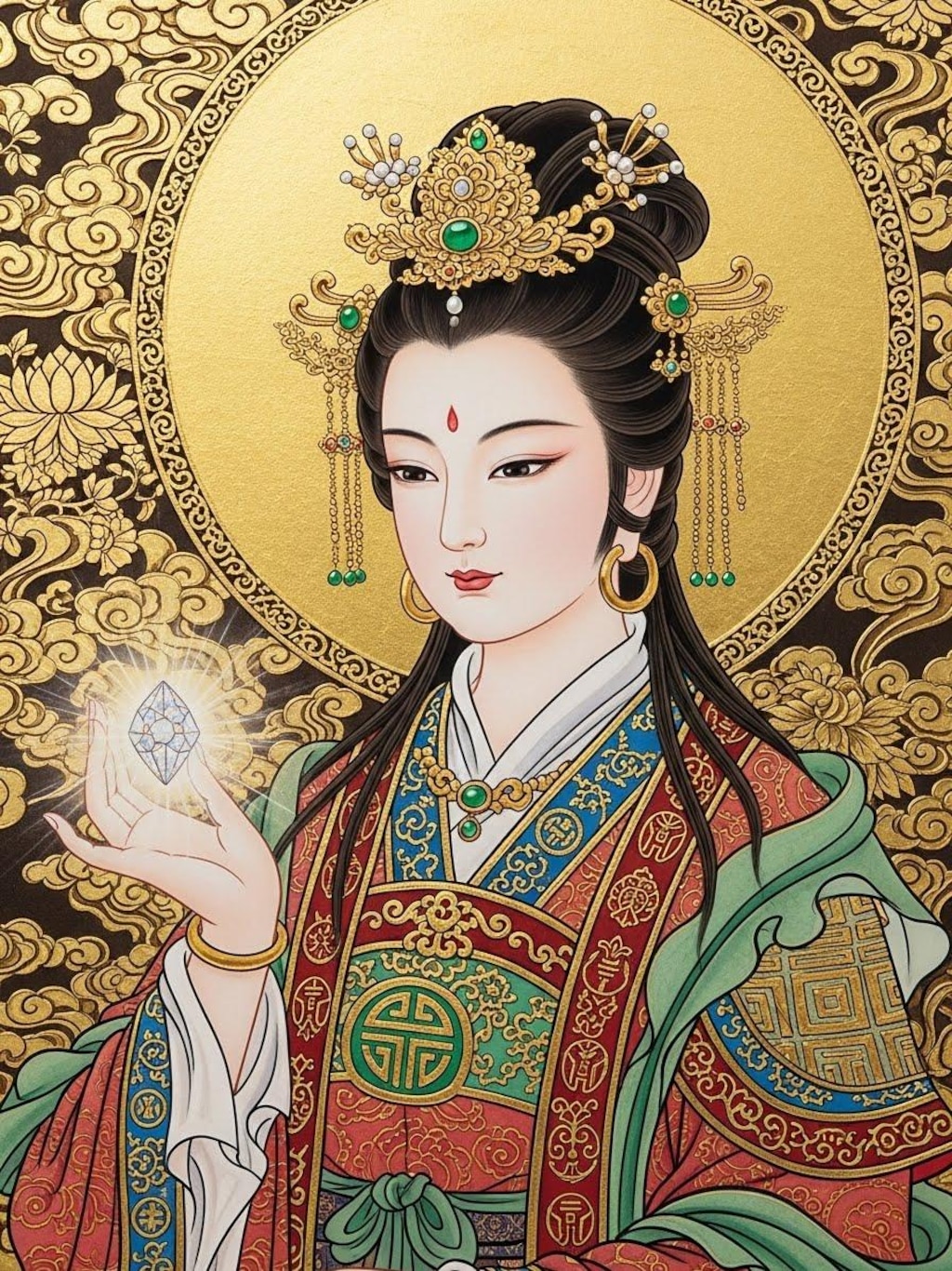 吉祥天（人妻、五児の母）