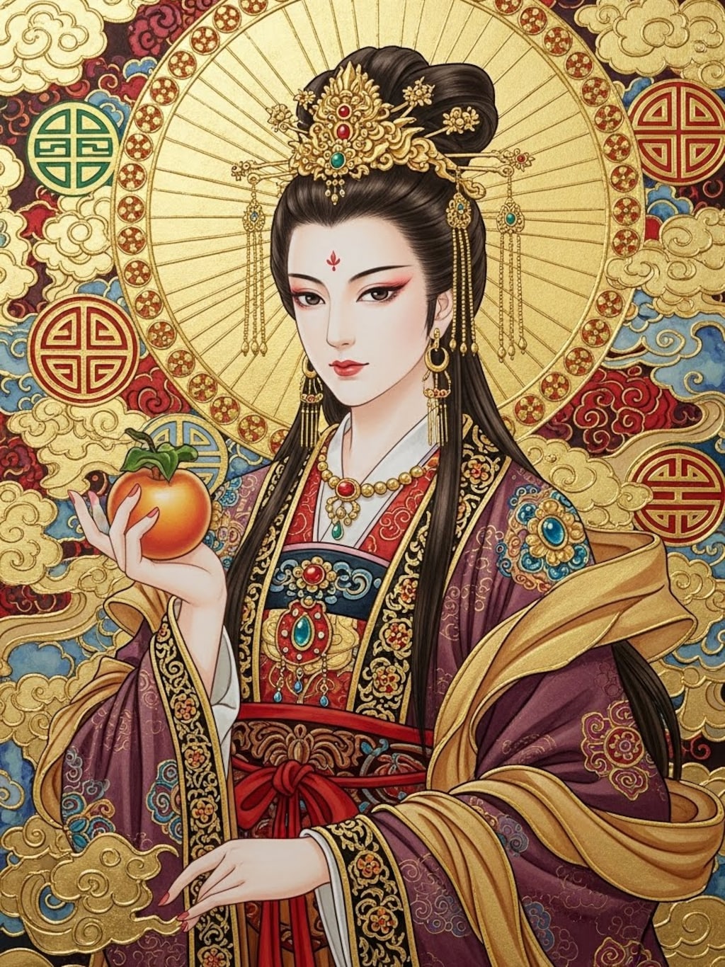 吉祥天（人妻、五児の母）