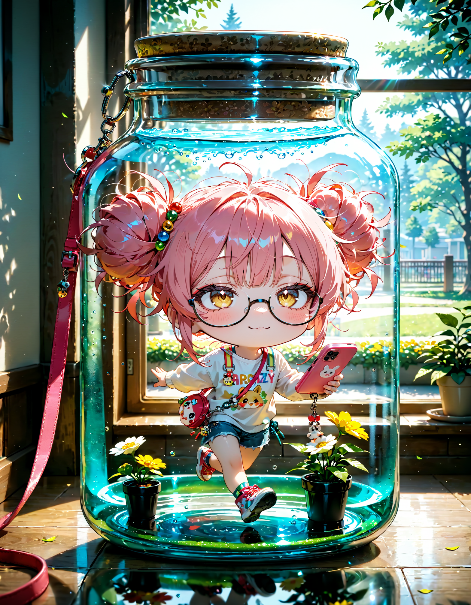 今日は何の日？　携帯ストラップの日 | の人気AIイラスト・グラビア