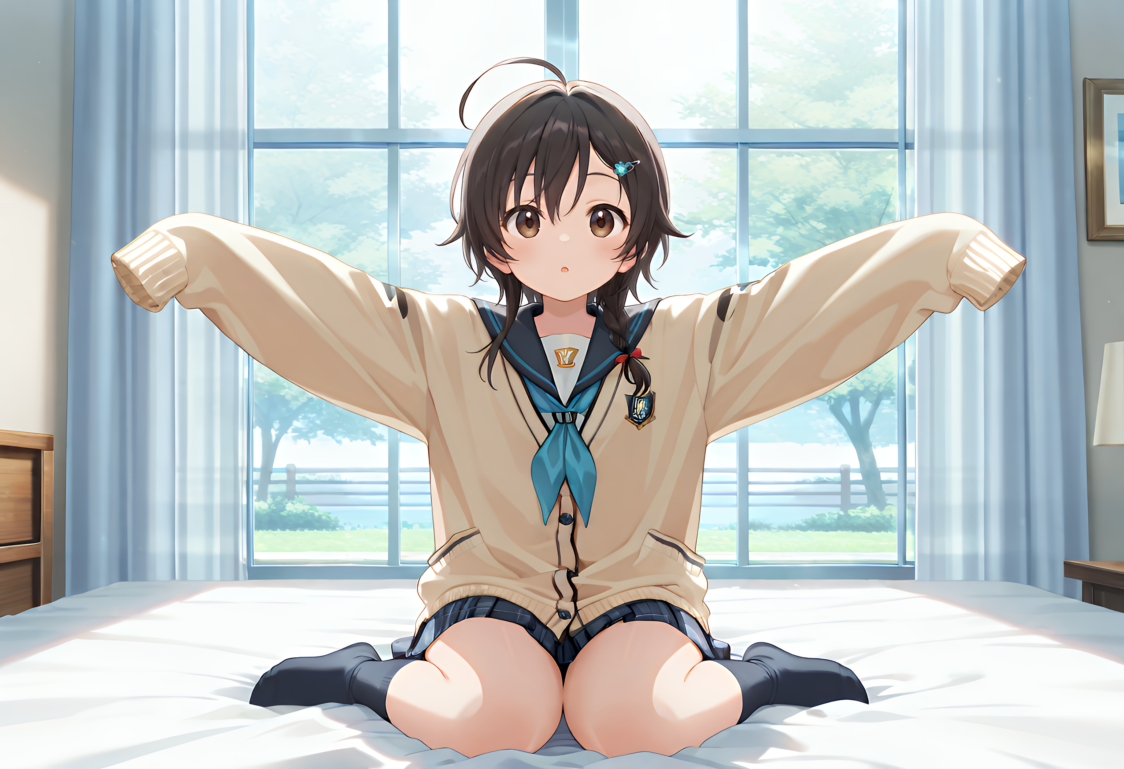 袖が長い