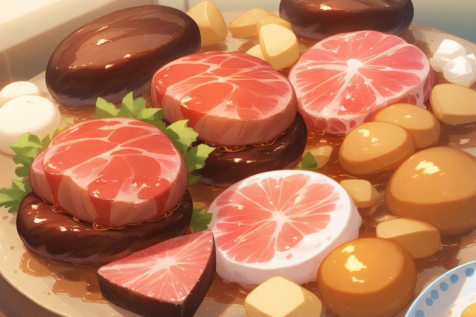 肉パーティ | の人気AIイラスト・グラビア