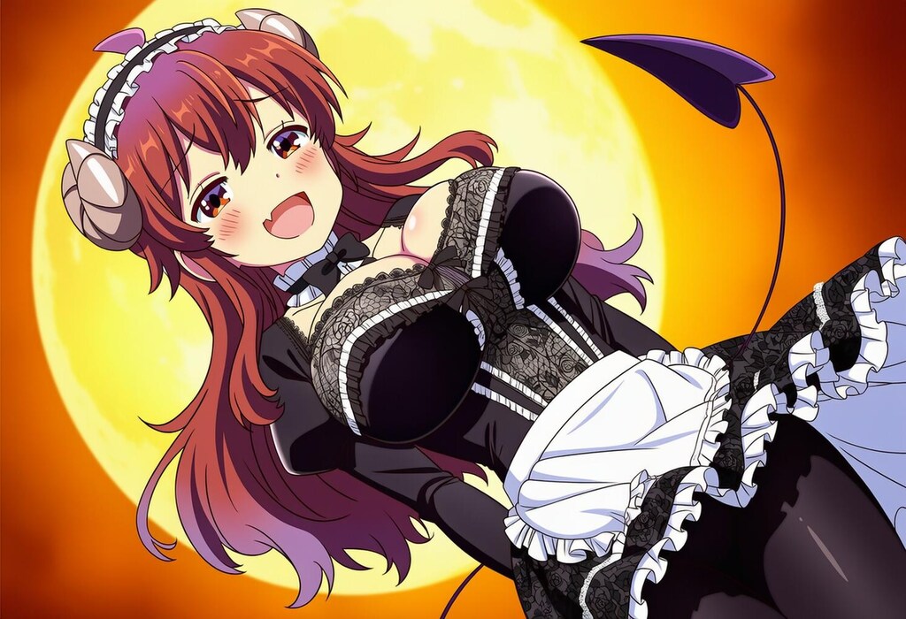 ハロウィンゴスロリドレスコスプレ人妻まぞく