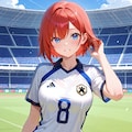 女子サッカー選手 4枚目