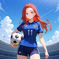 女子サッカー選手 6枚目