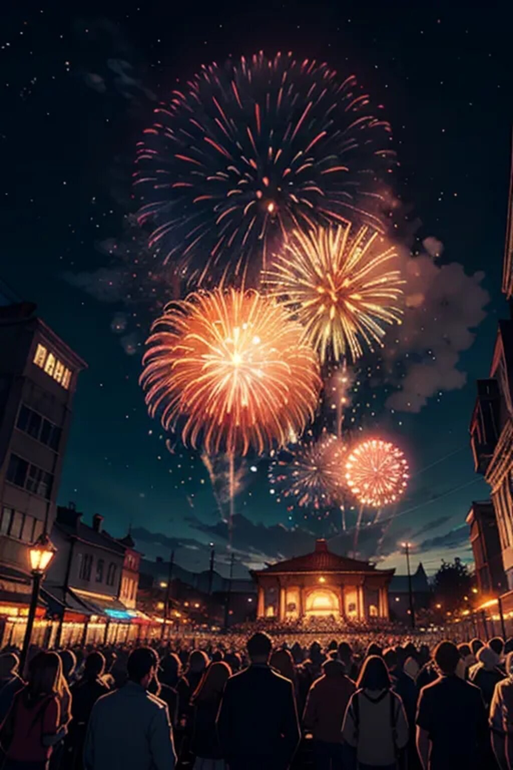 花火カウントダウン