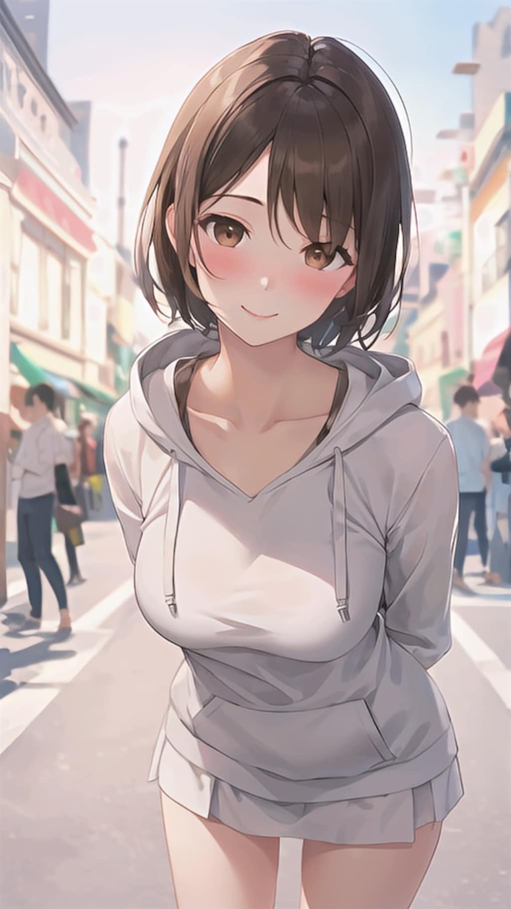 パーカーと浴衣