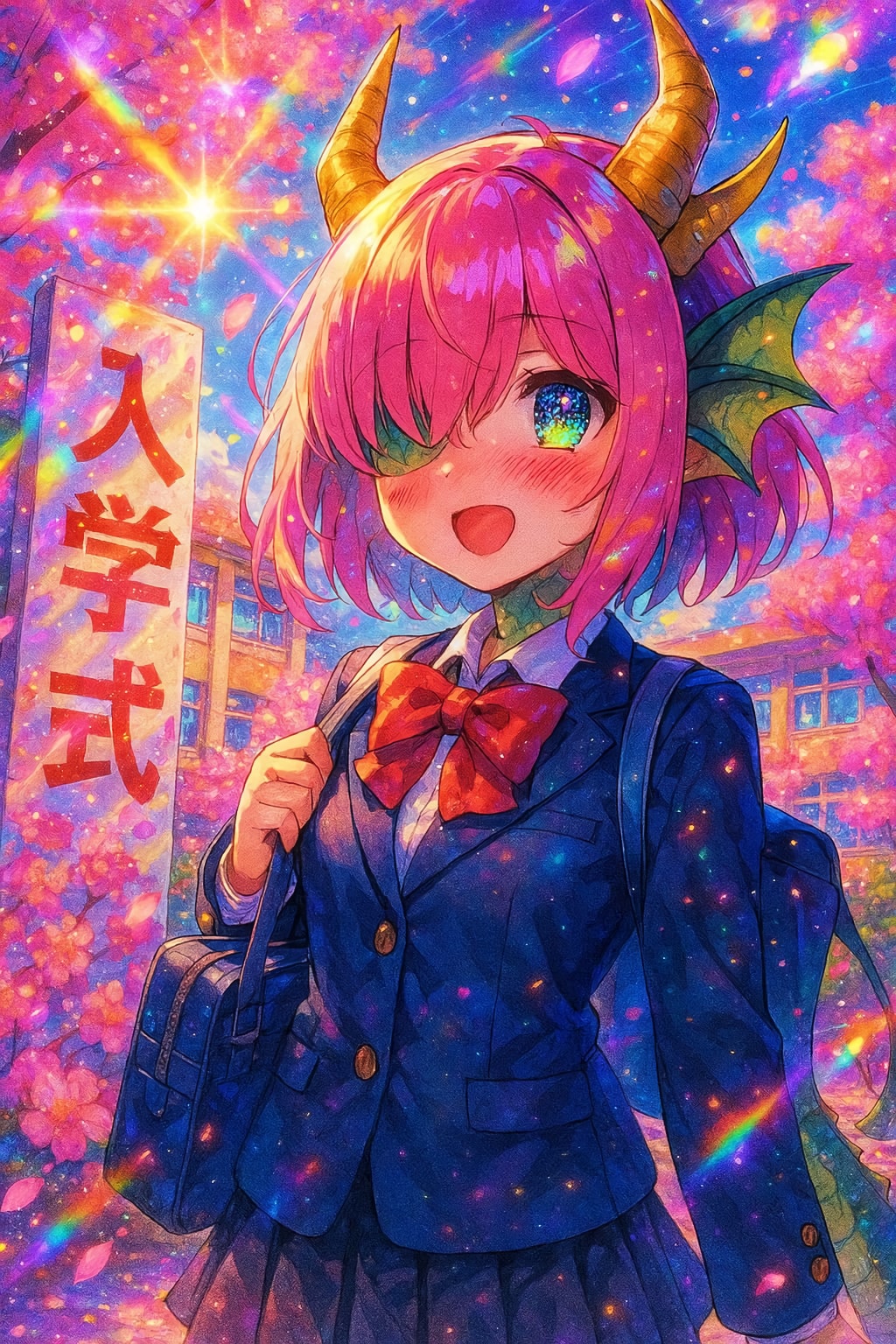 異世界から転移してきた系ヒロイン【ちちぷい学園入学式】