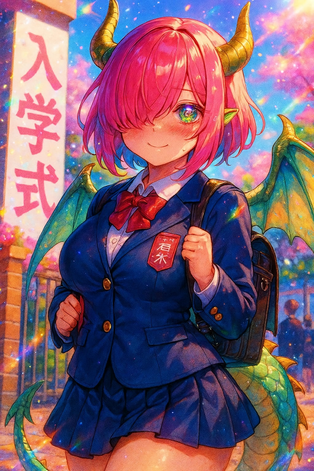 異世界から転移してきた系ヒロイン【ちちぷい学園入学式】