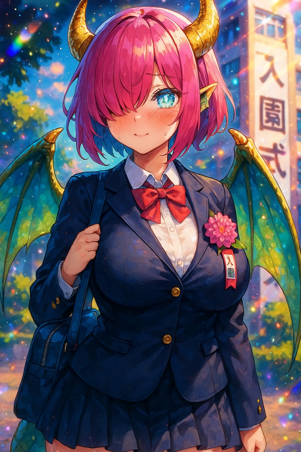 異世界から転移してきた系ヒロイン【ちちぷい学園入学式】