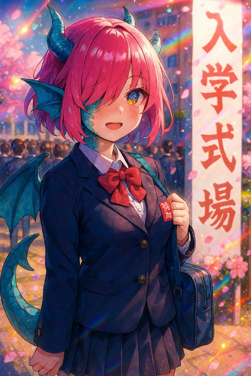 異世界から転移してきた系ヒロイン【ちちぷい学園入学式】