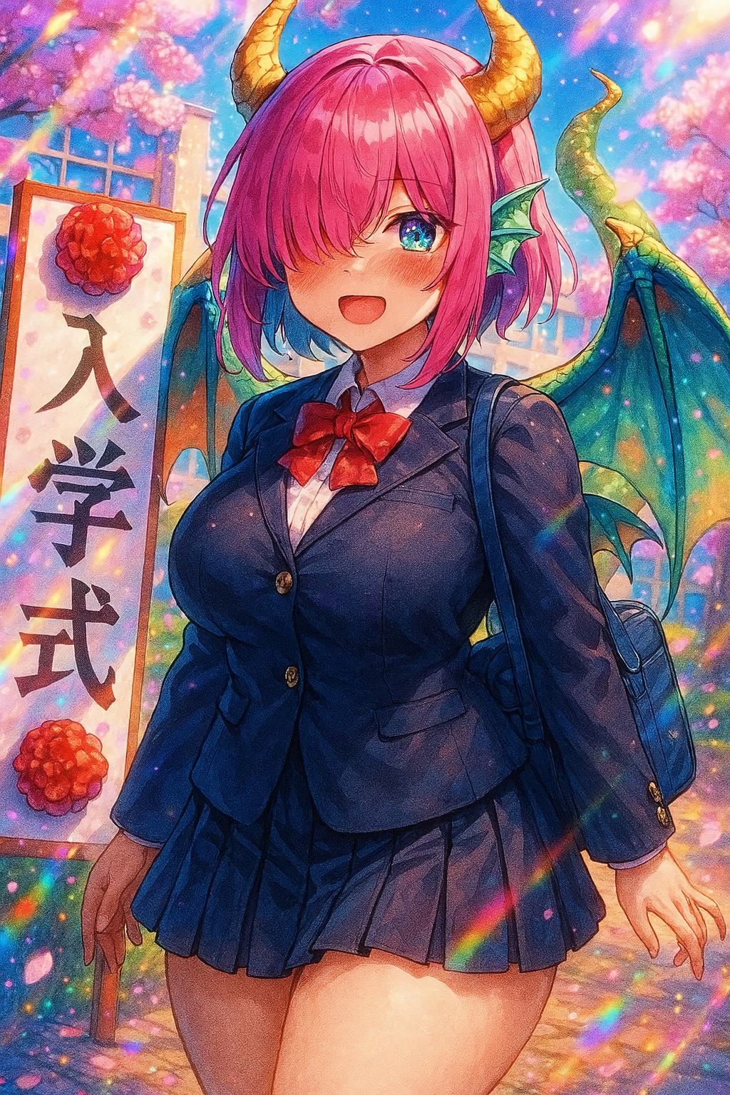 異世界から転移してきた系ヒロイン【ちちぷい学園入学式】