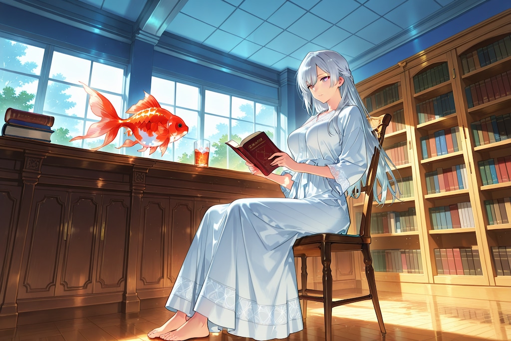 金魚の図書室