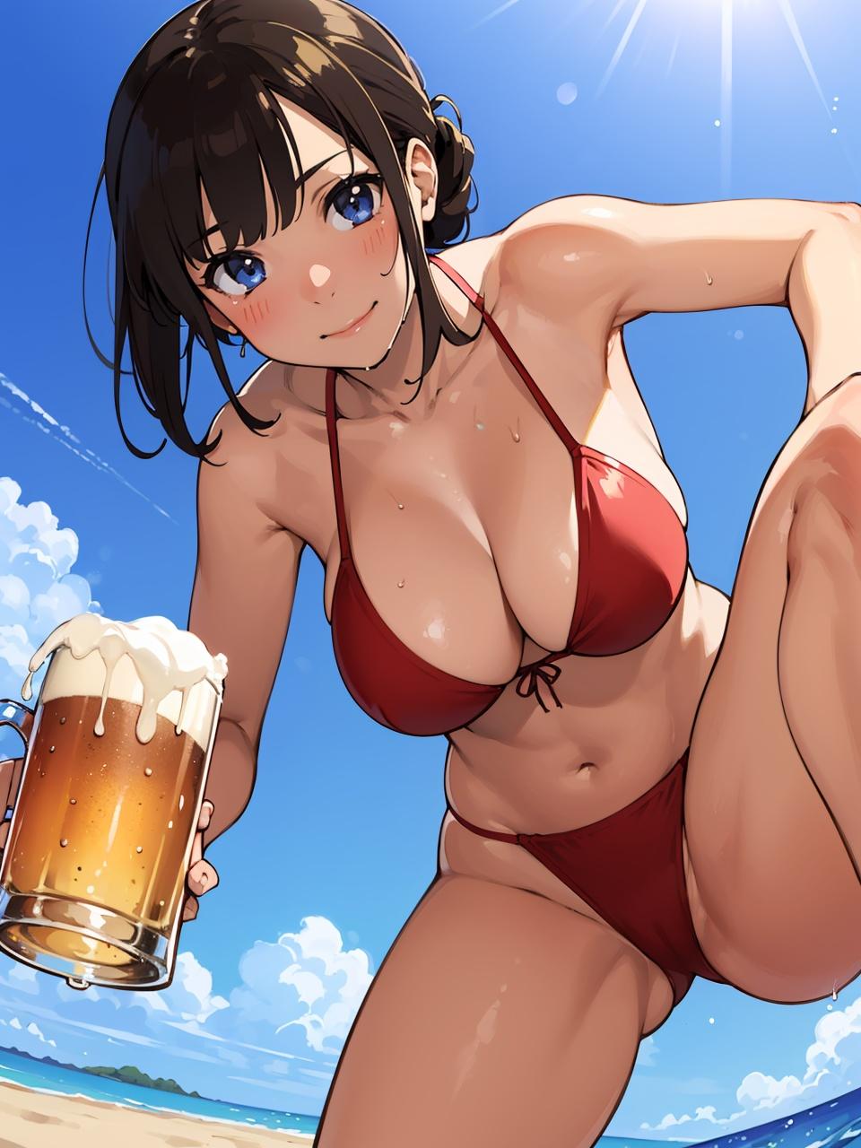 ビールのポスター