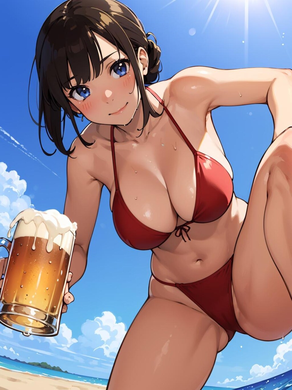 ビールのポスター