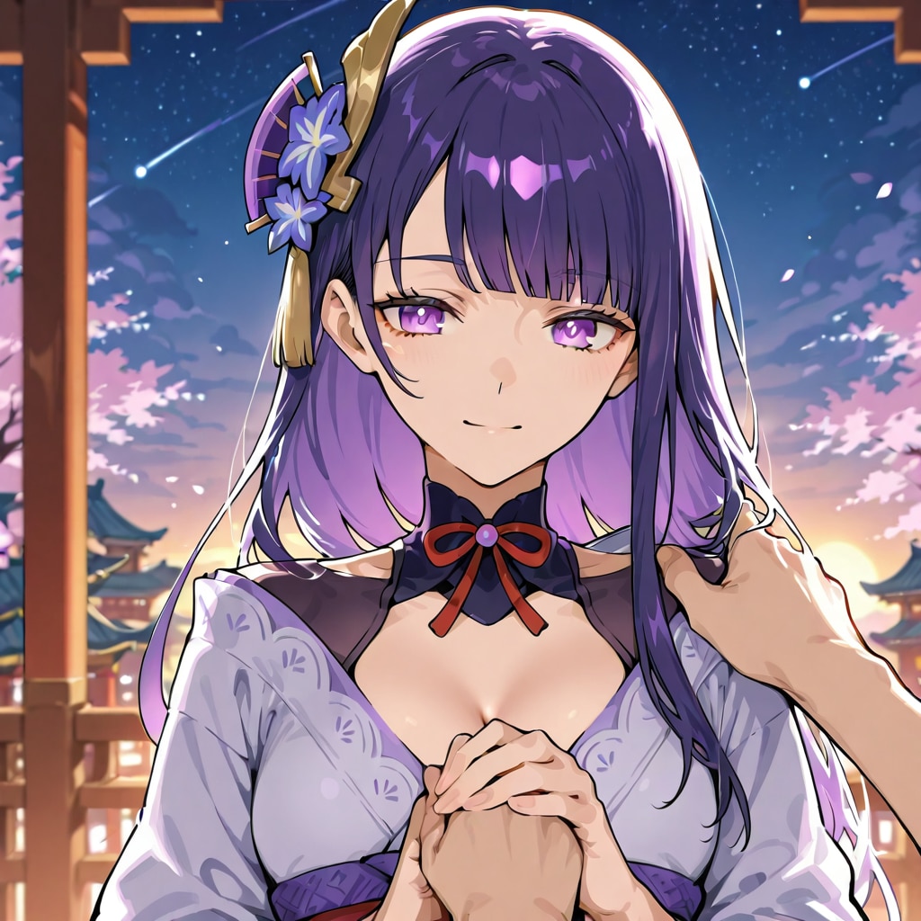 原神っぽいキャラクター