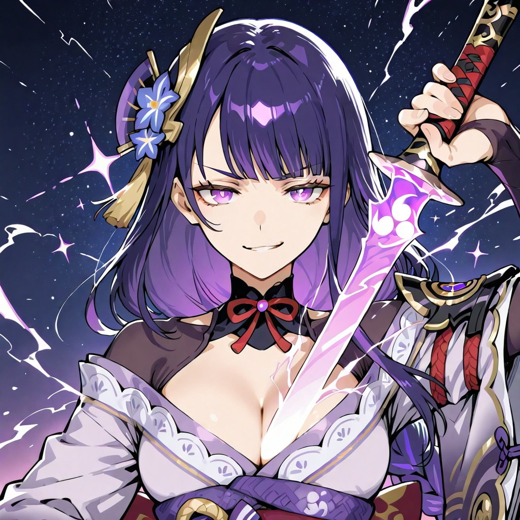 原神っぽいキャラクター