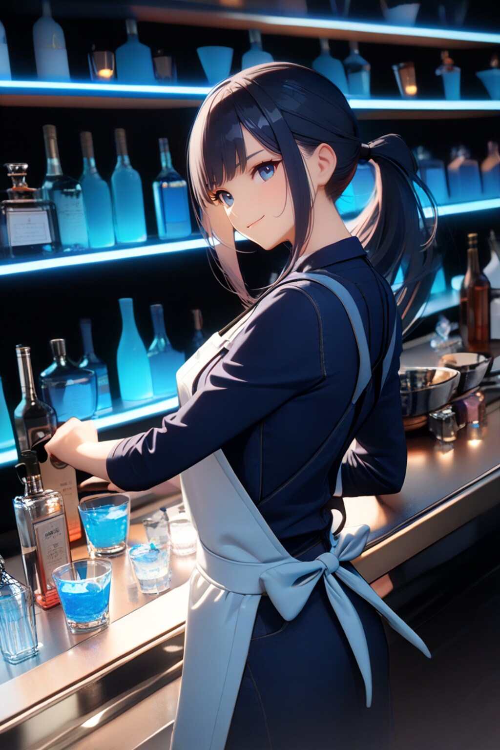 ブルー・ブリス・バーテンダー