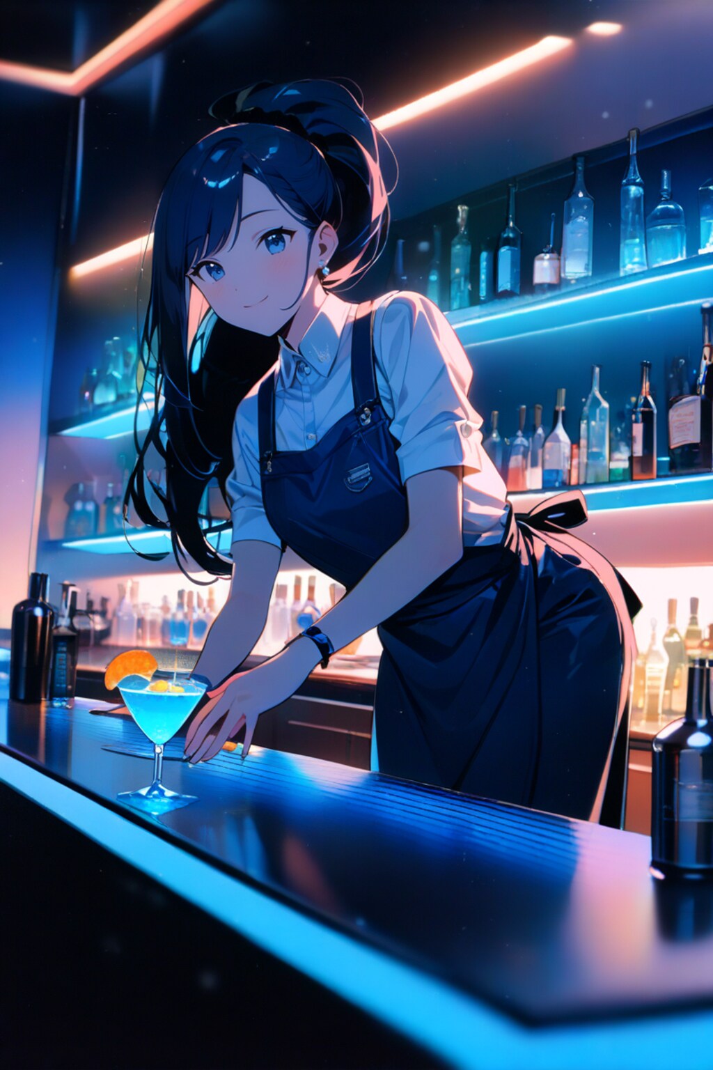 ブルー・ブリス・バーテンダー