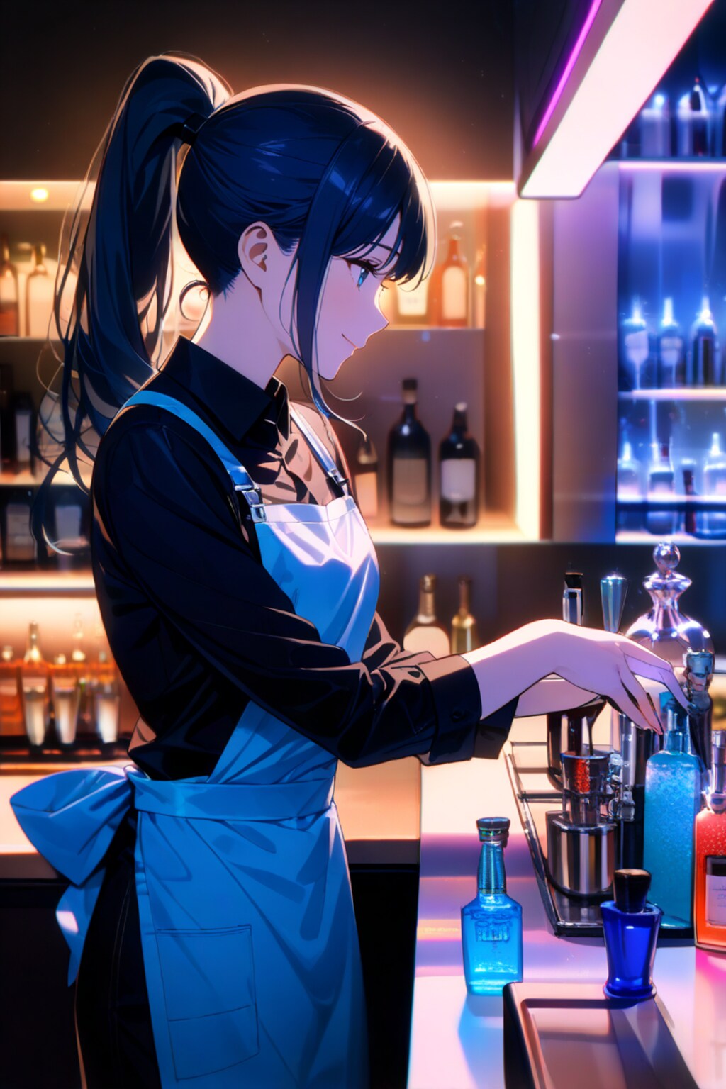 ブルー・ブリス・バーテンダー