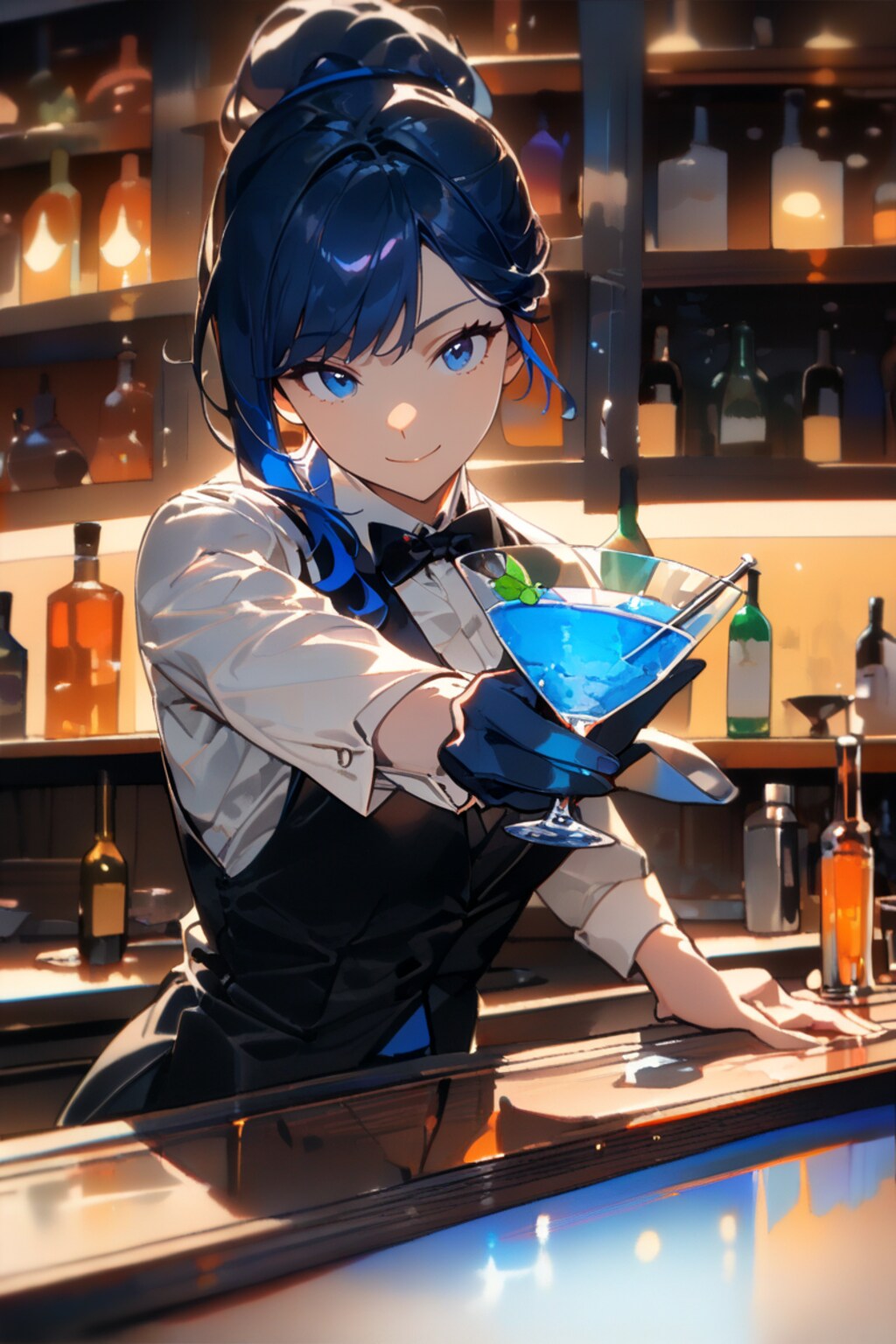 ブルー・ブリス・バーテンダー