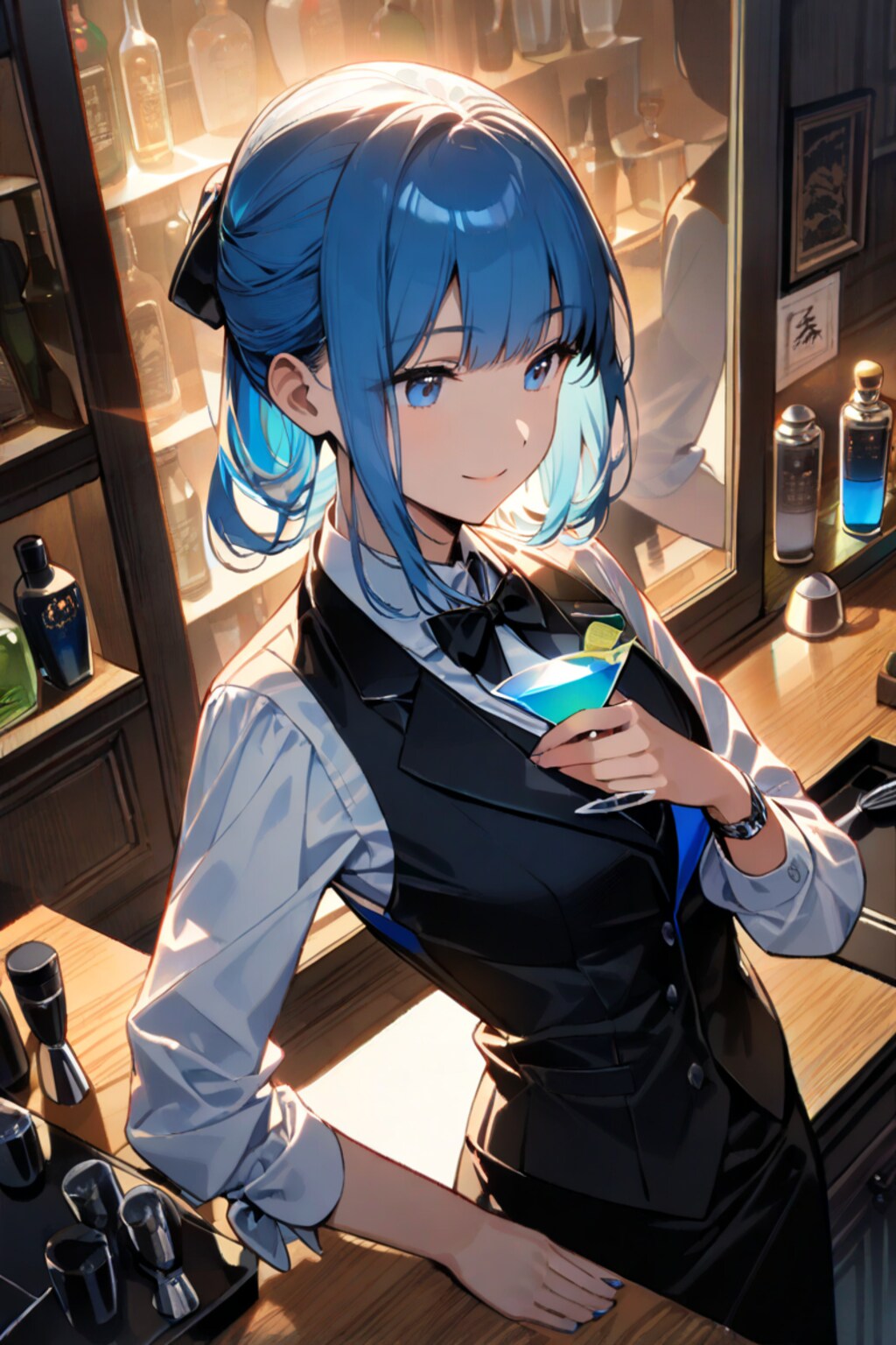 ブルー・ブリス・バーテンダー