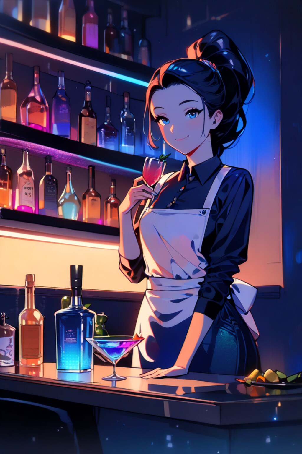 ブルー・ブリス・バーテンダー