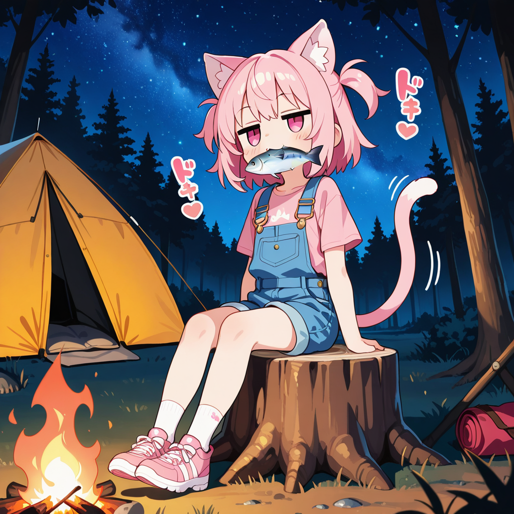 キャンプ飯はにゃまざかにゃ！！