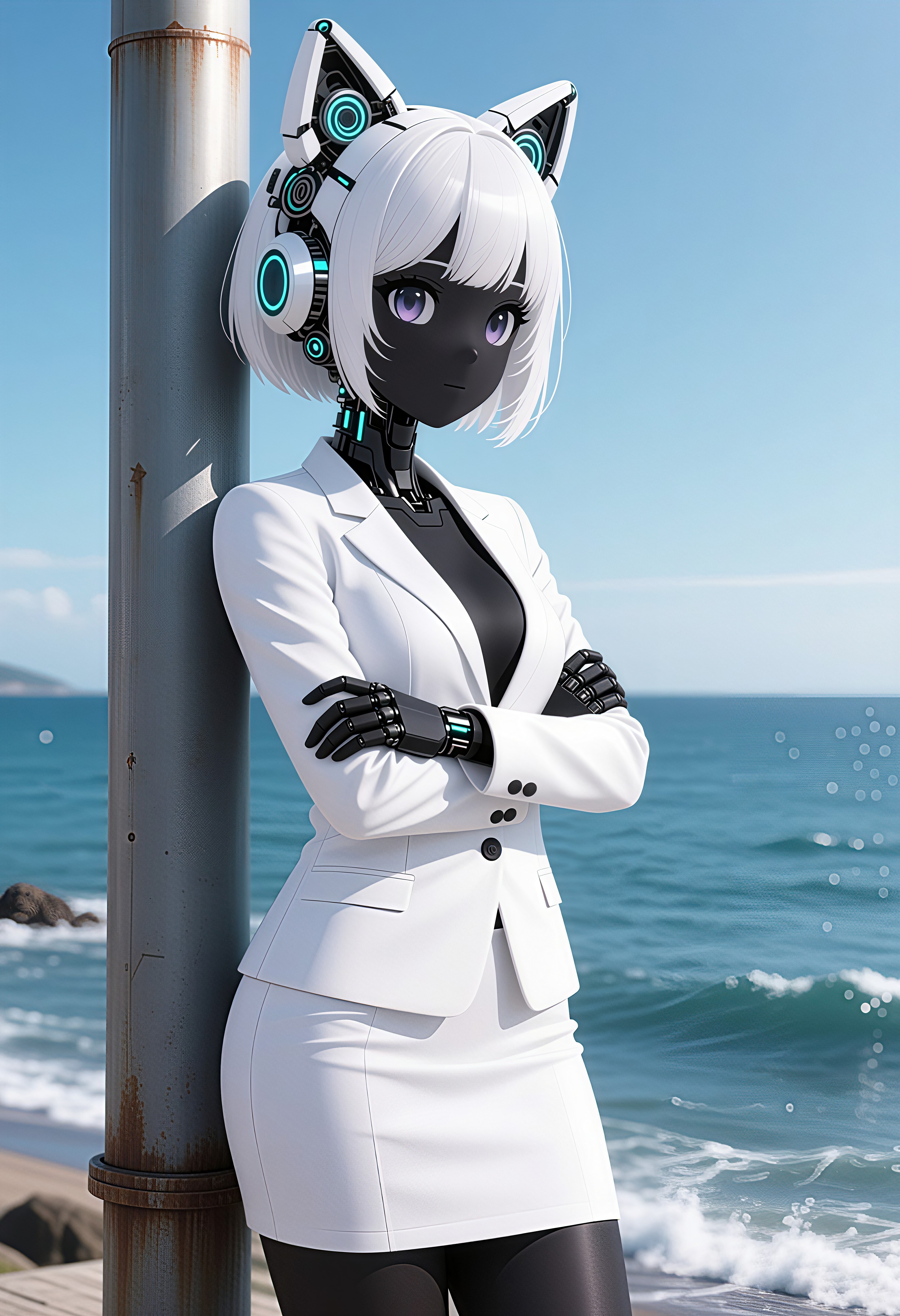 メカ娘3593号 | の人気AIイラスト・グラビア