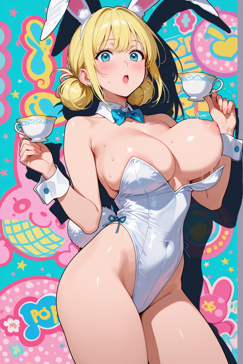 暴れ乳(バニーさん)