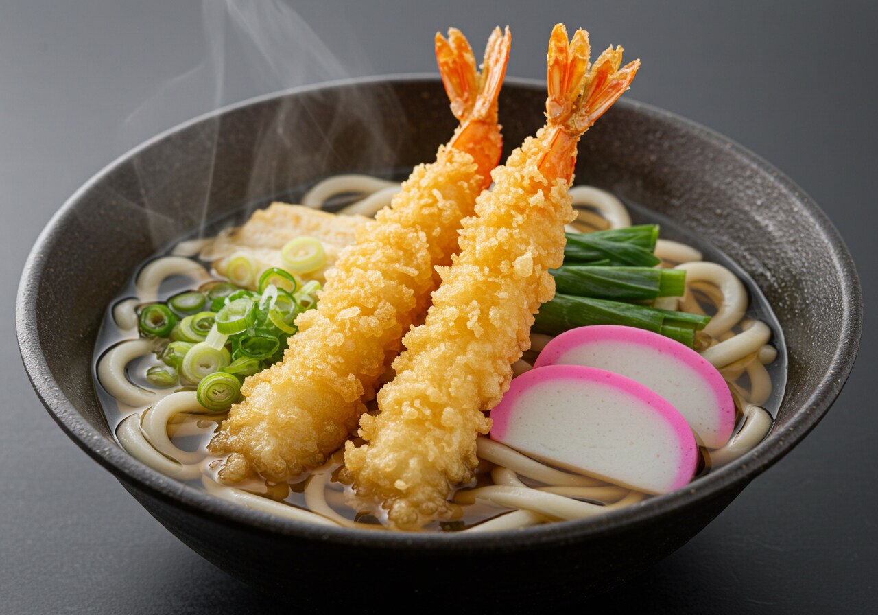 深夜食堂の天麩羅蕎麦
