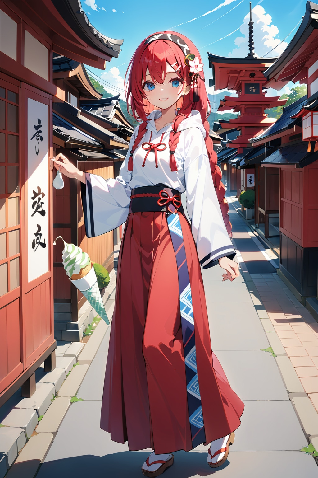 京都を旅する小織くん | の人気AIイラスト・グラビア